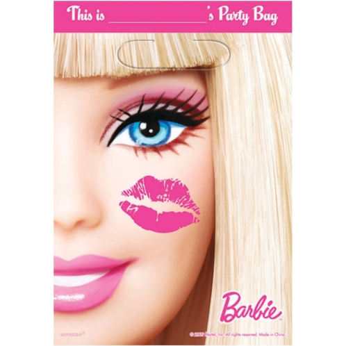 Amscan Barbie All Dolld Up Treat Bags (8 count)