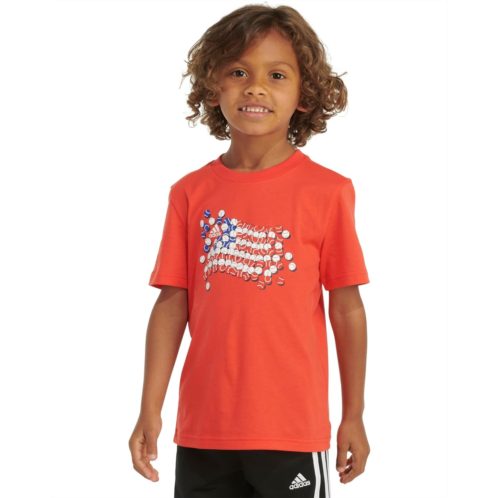 adidas Kids SS USA Tee24(Toddler/Little Kid)
