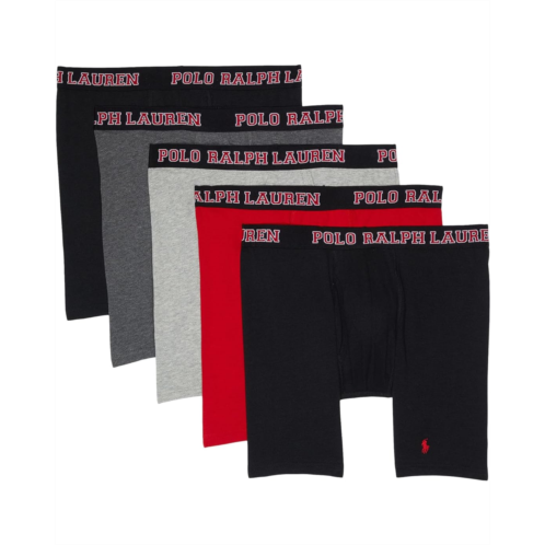 Polo Ralph Lauren Classic Fit Breathable Mesh Boxer Brief 5 Pack