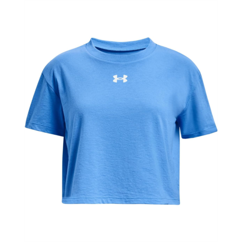 Under Armour Kids Crop Sportstyle Logo Short Sleeve T-Shirt (Big Kids)