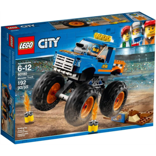 LEGO City Monster Truck 60180 Building Kit (192 Pieces) (Discontinued by Manufacturer)