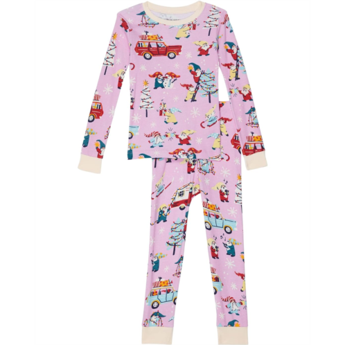 Little Blue House by Hatley Kids Gnome For The Holidays Pajama Set (Toddler/Little Kids/Big Kids)