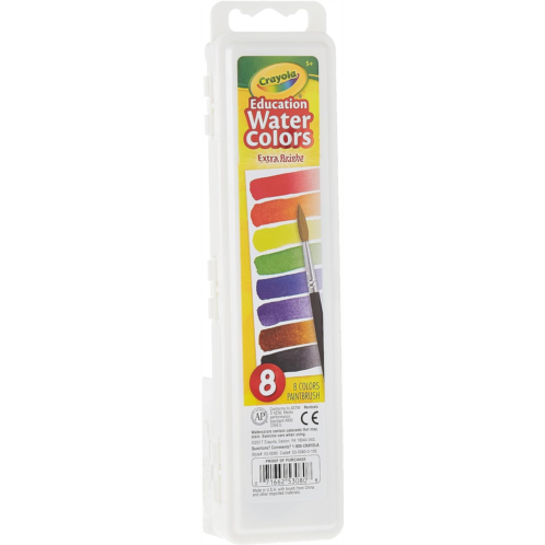 Crayola Educational Water Colors Oval Pans