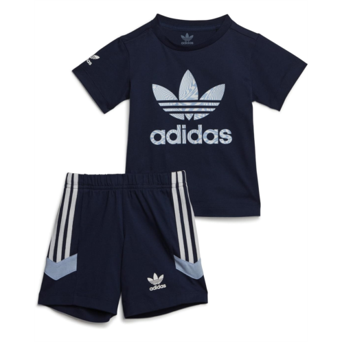 Adidas Originals Kids Rekive Short T-Shirt Set (Infant/Toddler)