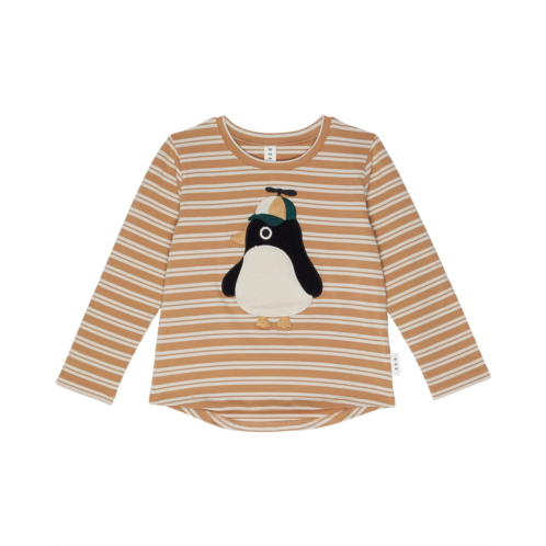 HUXBABY Cool Penguin Stripe Top (Infant/Toddler)
