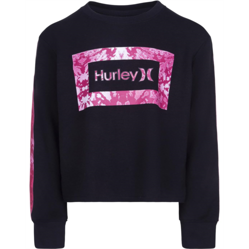 Hurley Kids French Terry Crew Neck Top (Little Kids)