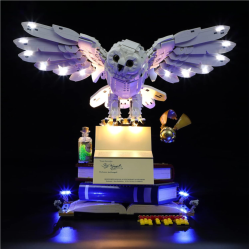 Lightailing Led Light for Lego 76391 hogwartsses Icons Building Blocks Model：Remote-Control Version - NOT Included The Model Set