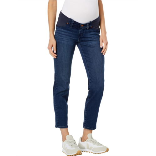 Madewell Maternity Mid-Rise Stovepipe Jeans in Dahill Wash