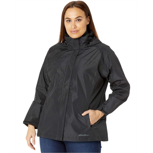 Eddie Bauer Plus Size Packable Rainfoil Jacket