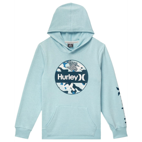 Hurley Kids One & Only Camo Fleece Pullover Hoodie (Little Kids)