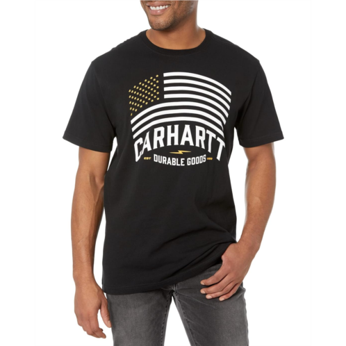 Carhartt Relaxed Fit Midweight Short Sleeve Flag Graphic T-Shirt