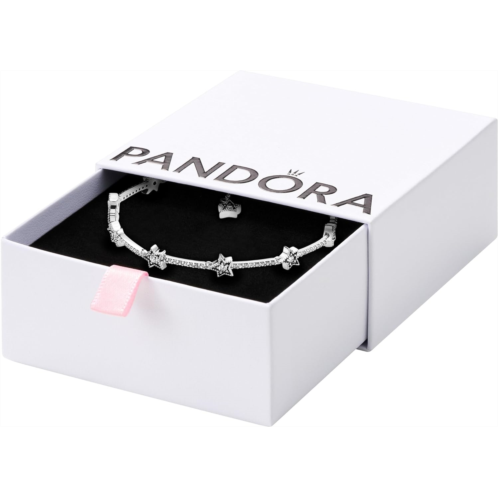 Pandora Celestial Stars Bracelet - Sterling Silver & Cubic Zirconia Bracelet for Women - Gift for Her, With Gift Box