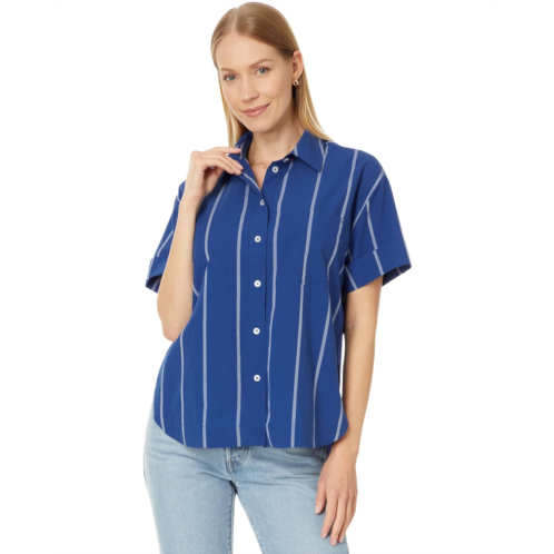Madewell Oversized Boxy Button-Up Shirt in Signature Poplin