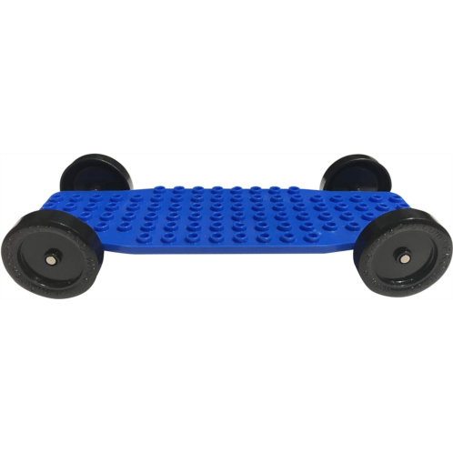 Pinewood Pro Brick Derby Car Chassis for Making Cars Made from Lego Bricks to Race Down a Pine Derby Track
