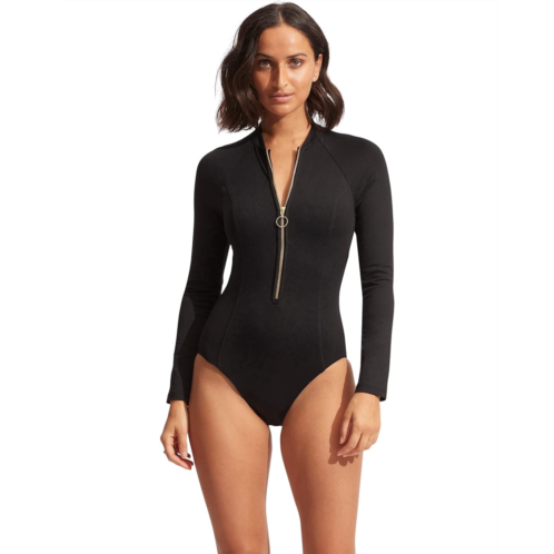 Seafolly Seafolly Collective Zip Front Surfsuit