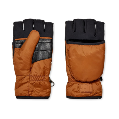 UGG Water-Resistant Recycled Nylon Flip Mitten with Recycled Micofur Lining