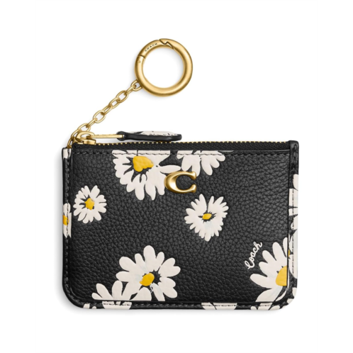 COACH Mini Skinny Id Case with Floral Print