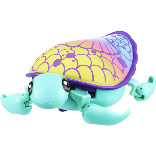 Little Live Pets 26348 Lil, S9 Single Pack-Styles Vary, Interactive, Animated Electronic Turtle, Walking & Swimming Movement, collectable pet Character Toy