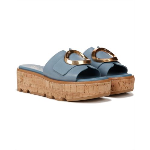 Franco Sarto Hoda Cork Platform Slide Sandals