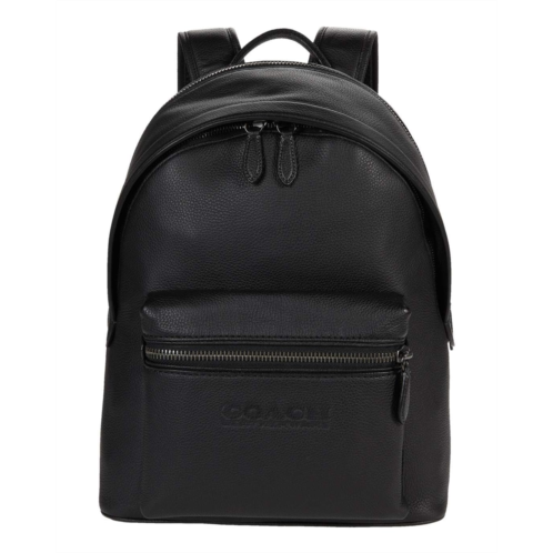 COACH Charter Backpack in Refined Pebbled Leather