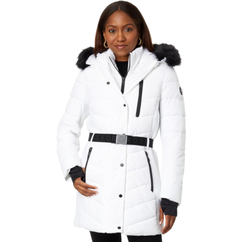 MICHAEL Michael Kors Belted Active Puffer A421168C