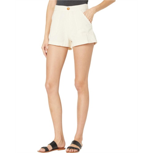 Roxy Oceanside High-Waisted Shorts