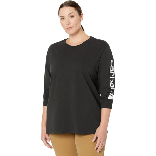 Carhartt Plus Size Loose Fit Long Sleeve Graphic T-Shirt