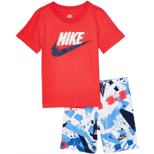 Nike Kids Sportswear Thrill T-Shirt and Shorts Set (Toddler)