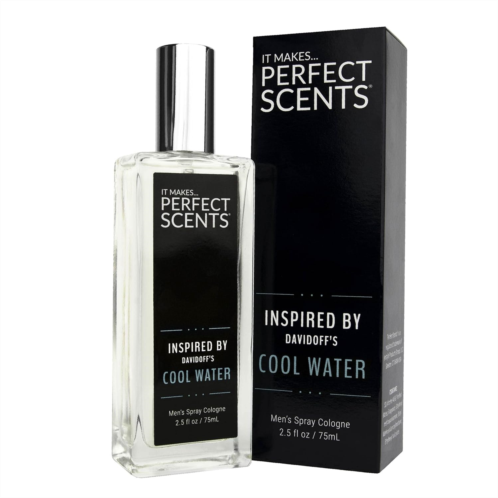 Instyle Fragrances Perfect Scents Fragrances Inspired by Davidoffs Cool Water Mens Eau de Toilette Vegan, Paraben Free, Phthalate Free Never Tested on Animals 2.5 Fluid Ounces