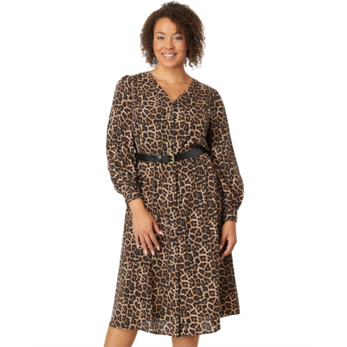 Michael Michael Kors Plus Size Cheetah Kate Dress
