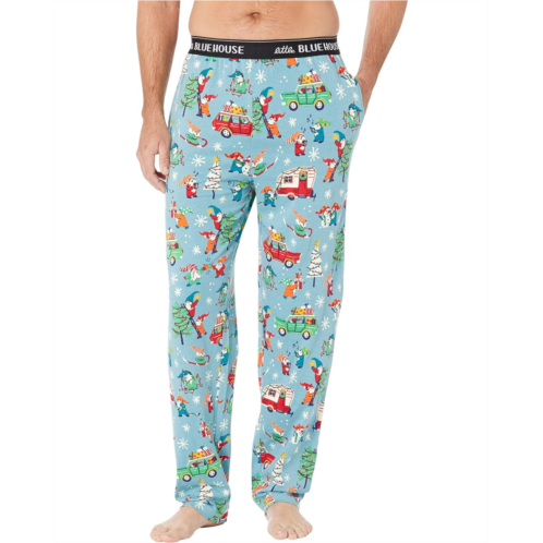Little Blue House by Hatley Gnome For the Holidays Jersey Pajama Pants
