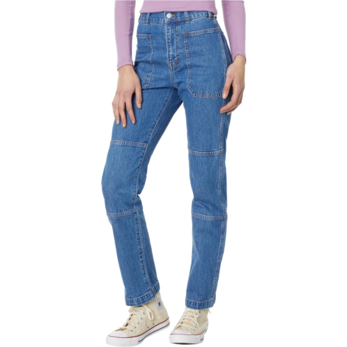 Madewell The 90s Straight Cargo Jean in Fenwood Wash