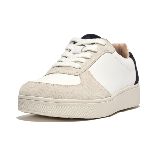 FitFlop Rally Leather/Suede Panel Sneakers