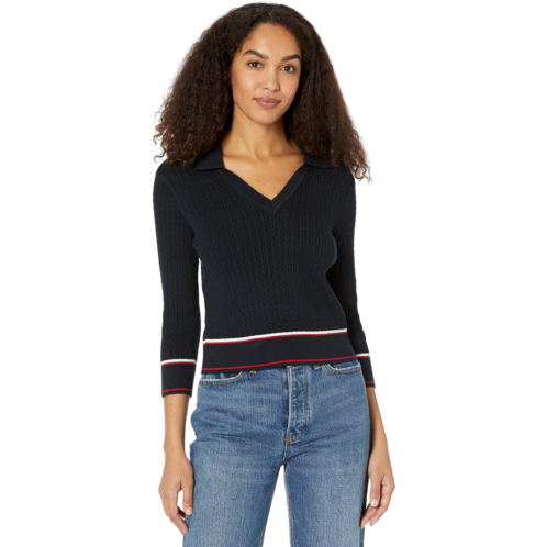 Tommy Hilfiger Jonny Collar Cable Sweater