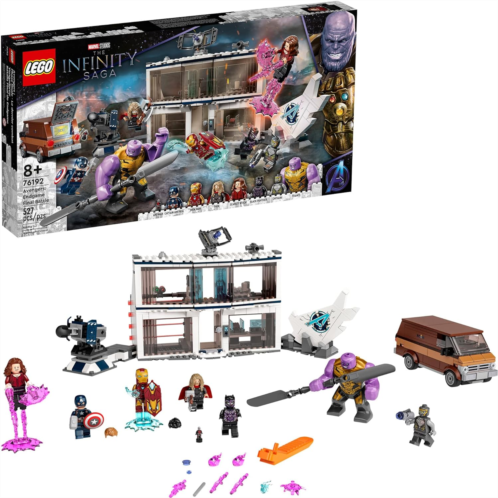 LEGO Marvel Avengers: Endgame Final Battle 76192 Collectible Building Kit; Battle Scene at The Avengers Compound; New 2021 (527 Pieces)
