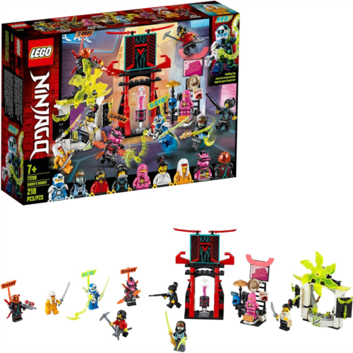 LEGO NINJAGO Gamers Market 71708 Ninja Market Building Kit (218 Pieces)