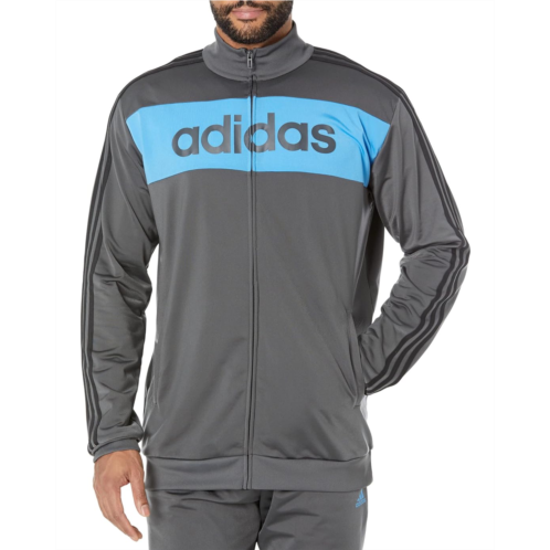 Adidas Big & Tall Essentials Tricot 3-Stripes Linear Track Jacket