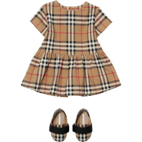Burberry Kids Lena Check Dress (Infant)