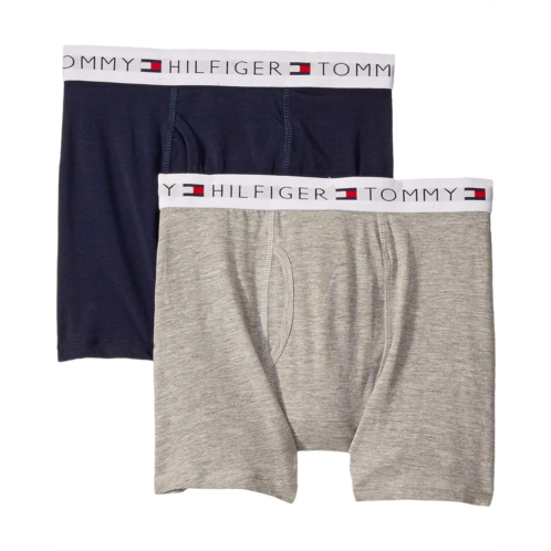 Tommy Hilfiger Kids 2-Pack Solid Boxer Briefs (Little Kids/Big Kids)