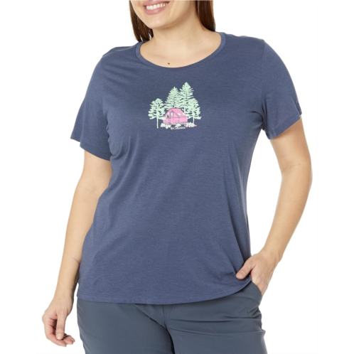 Columbia Plus Size Daisy Days Short Sleeve Graphic Tee