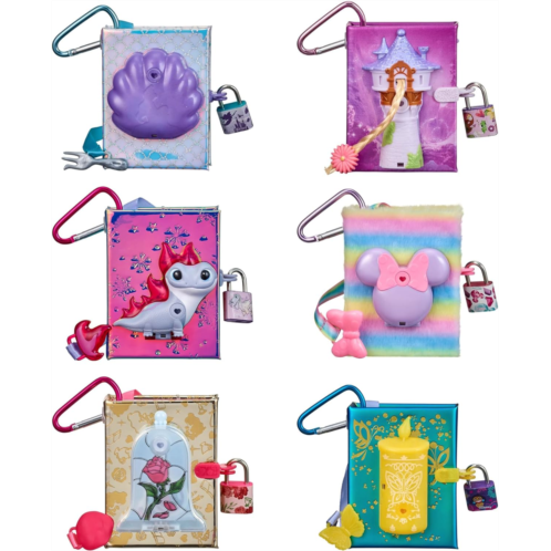 REAL LITTLES Disney Collectible Micro Journal With Secret Compartment And 4 Micro Real Working Surprises Inside! 6 To Collect - Styles May Vary
