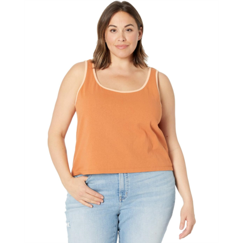Madewell Ringer Boxy-Crop Tank Top