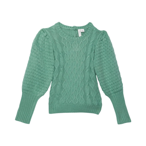 Janie and Jack Puff Sleeve Sweater (Toddler/Little Kids/Big Kids)