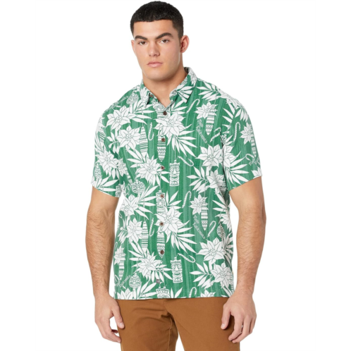 Quiksilver Waterman Holiday Time Short Sleeve Button-Up