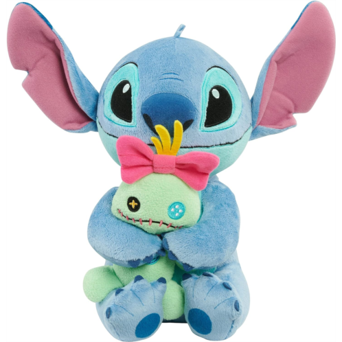 Just Play Disney Classics Lil Friends Stitch and Scrump Plush Stuffed Animal, Officially Licensed Kids Toys for Ages 0+