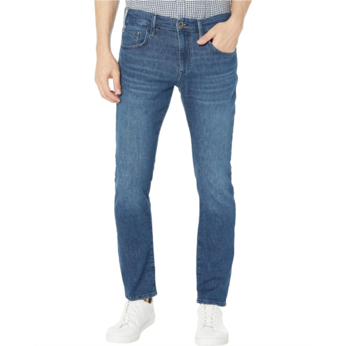 Mavi Jeans Jake Slim Leg in Jake Dark Tonal Brushed Hemp