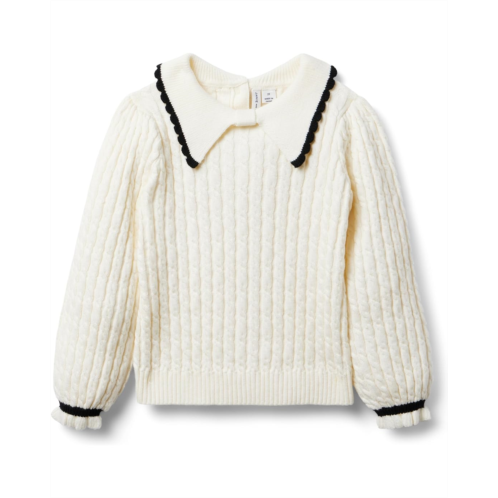 Janie and Jack Collared Sweater Top (Toddler/Little Kid/Big Kid)