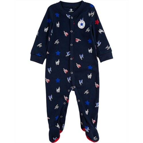 Converse Kids Print Sneaker Coverall (Infant)