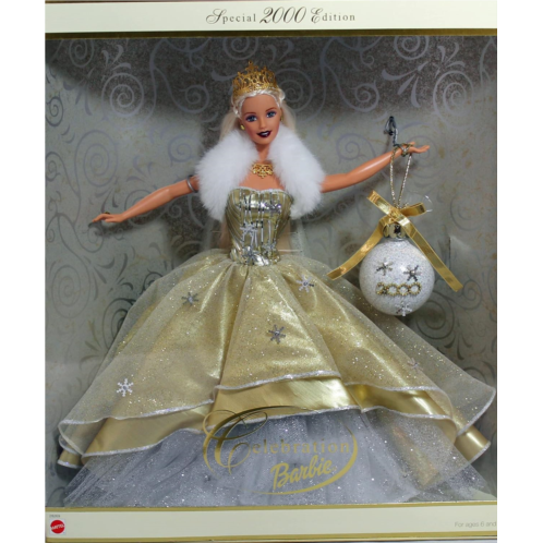Barbie Celebration Special Edition 2000 Holiday Doll