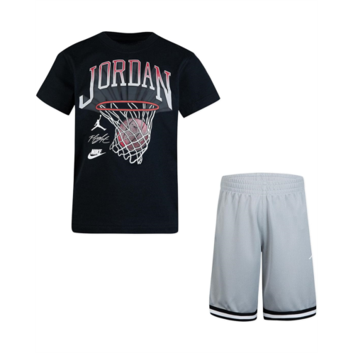 Jordan Kids Hoop Shorts Set (Toddler/Little Kids/Big Kids)